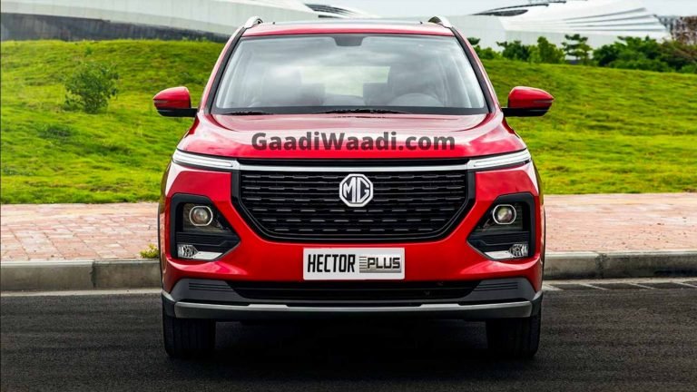 MG Hector के 7 सीटर वैरीअंट का नाम Hector Plus रखा जा सकता है