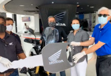 Honda Africatwin Delivery