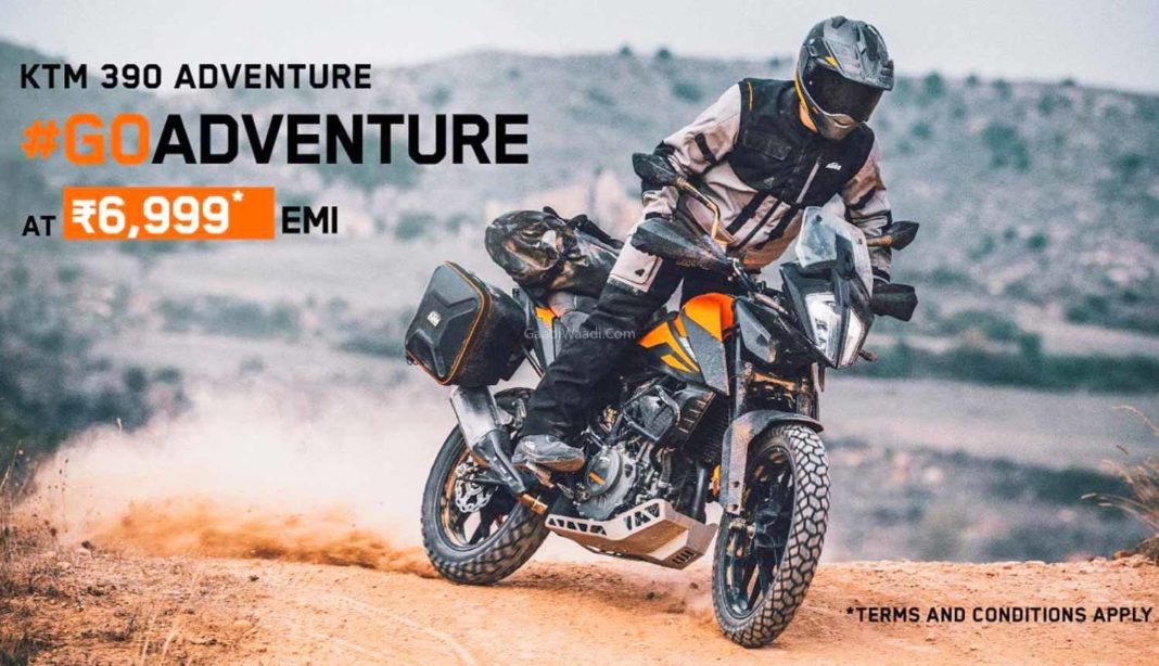 KTM 390 Adventure Finance Scheme