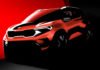 Kia Sonet Official Sketch