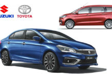 Suzuki To Supply Ciaz And Ertiga To-Toyota Partnership