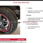 Mahindra Thar Accessories List-5