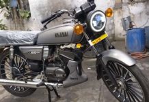 Restored Yamaha RX 100