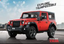 भारत में 2020 Mahindra Thar की बुकिंग 15,000 यूनिट के पार 2020 mahindra thar1