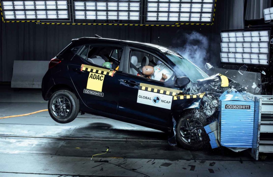 Hyundai Grand I10 Nios Crash test