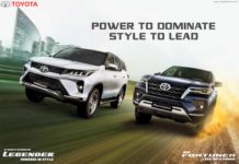 Toyota Fortuner Facelift And Legender