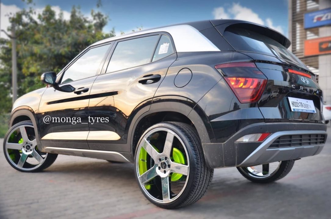 Hyundai-Creta-modified-22-inch-wheels-4