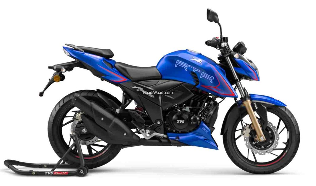 TVS Apache RTR 200 4V single channel ABS