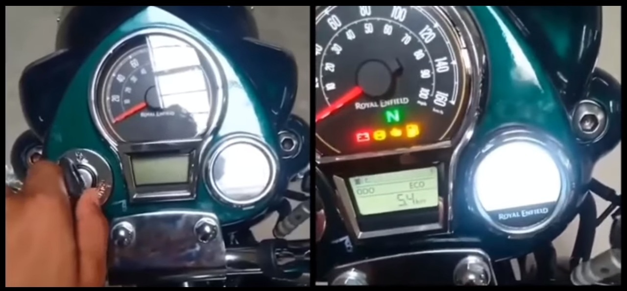 Next-generation-Royal-Enfield-Classic-350-instrument-cluster