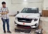 modified Kia Seltos HTE variant