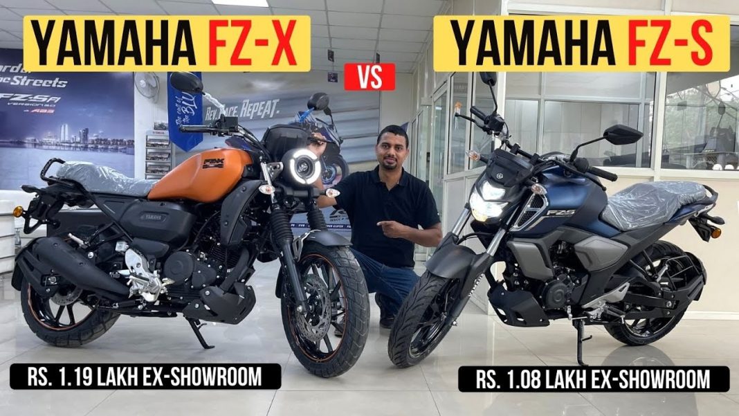 Yamaha FZ-X vs Yamaha FZ-S