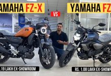 Yamaha FZ-X vs Yamaha FZ-S
