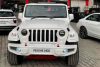 All-white-Mahindra-Thar-Front-View