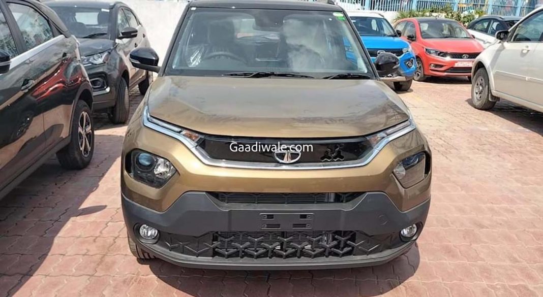 Tata Punch Spied at dealership