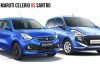 2021 maruti celerio vs santro