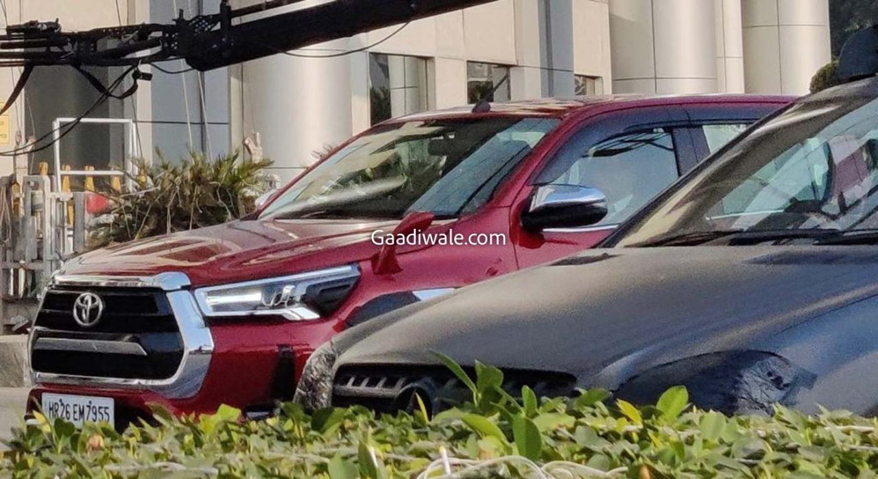toyota hilux spooted during TVC shoot-3