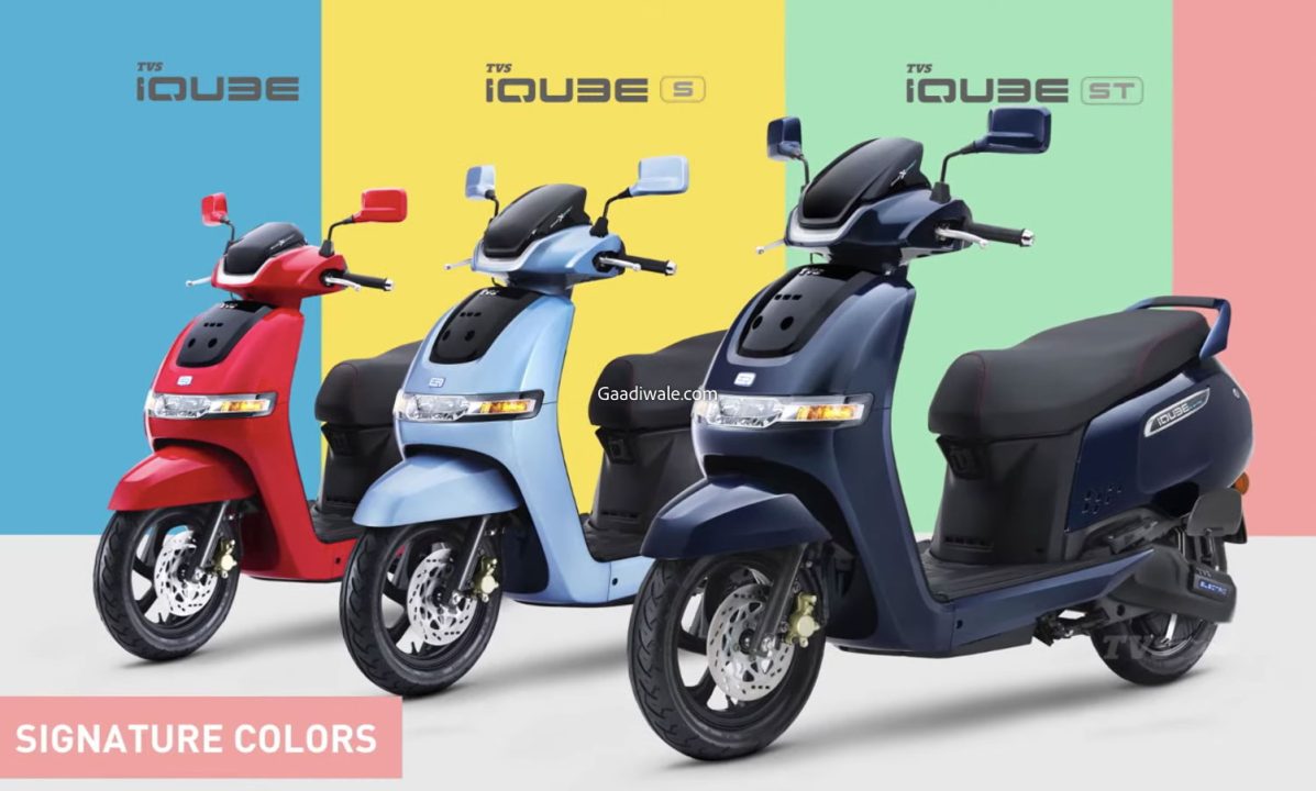 2022 TVS iQube Electric Scooter