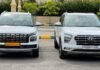 2022-Hyundai-Venue-facelift-vs-Hyundai-Creta-front-angle