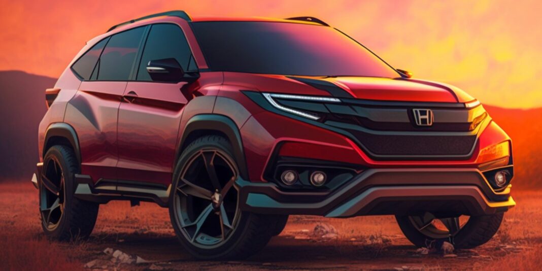 Honda-midsize-suv rendering