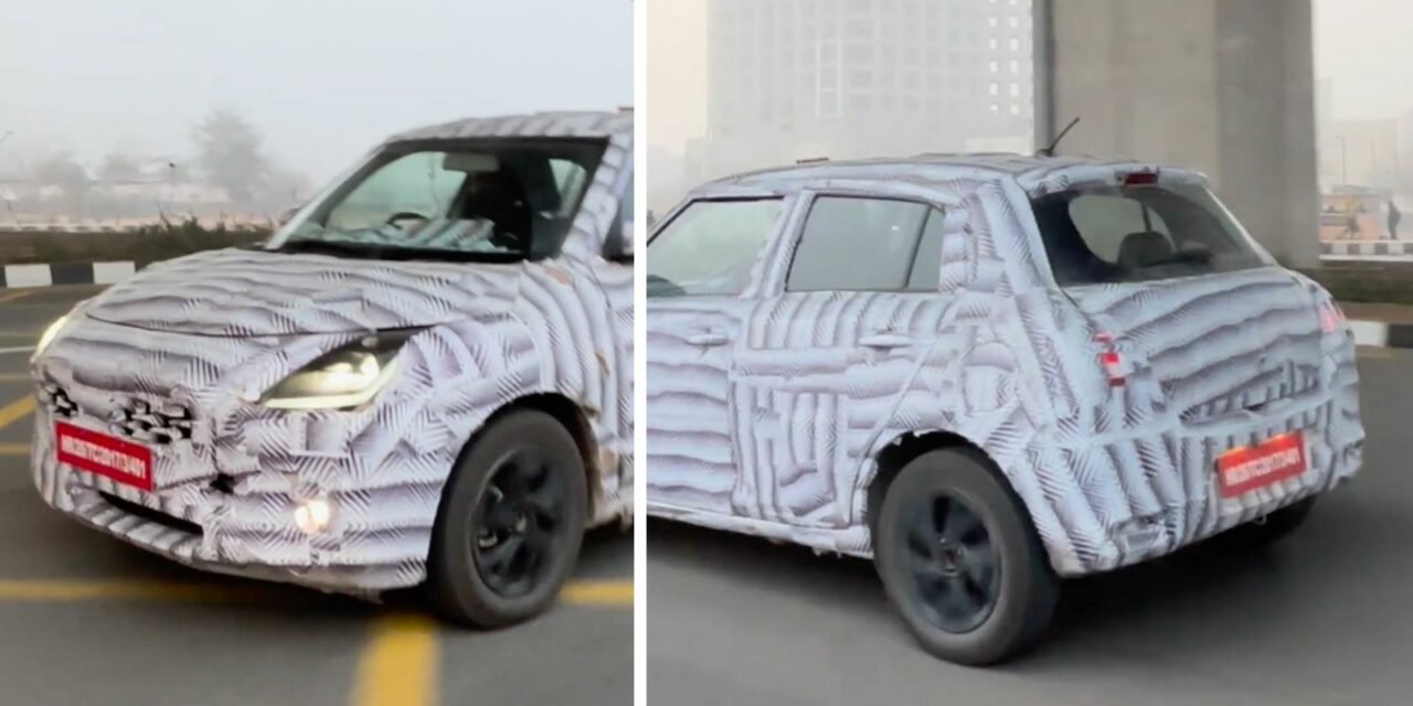 2024-Maruti-Suzuki-Swift-Spied
