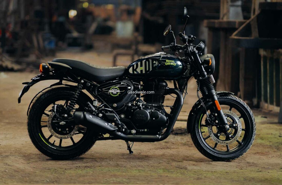 royal enfield hunter 350 new colours