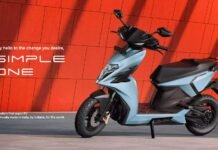 2025 Simple One Electric स्कूटर 1.66 लाख में हुआ लॉन्च, मिलेगी 248 किमी की रेंज 2025 simple one electric1