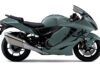Suzuki Hayabusa in Metallic Mat Steel Green+Glass Sparkle Black (1)