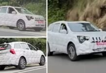 Mahindra XUV700 Facelift टेस्टिंग के दौरान पहली बार आई नजर, अगले साल होगी लॉन्च Mahindra-XUV700-facelift-2026