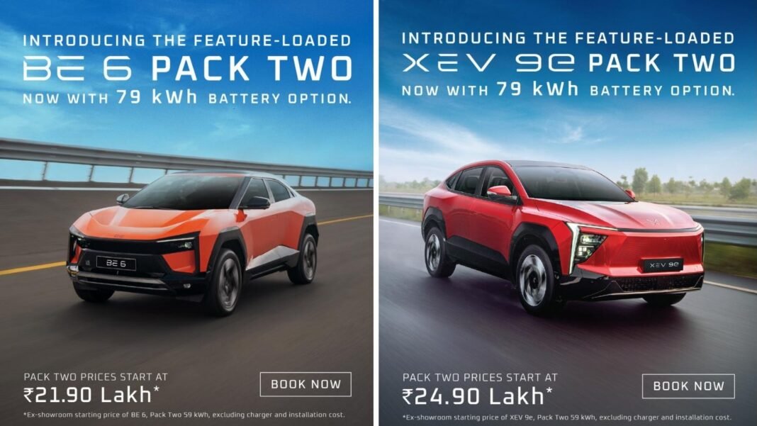 Mahindra XEV 9e & be6
