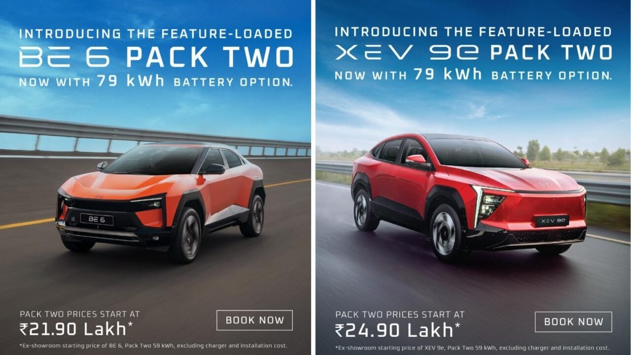 Mahindra XEV 9e & be6