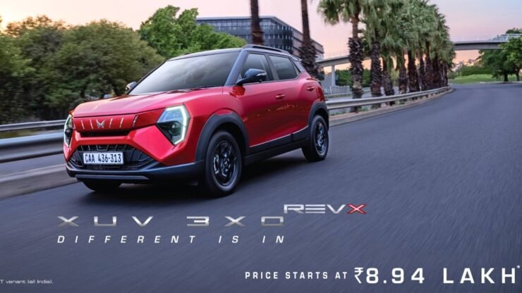 महिंद्रा XUV 3XO REVX वेरिएंट भारत में हुए लॉन्च, कीमत 8.94 लाख से शुरू