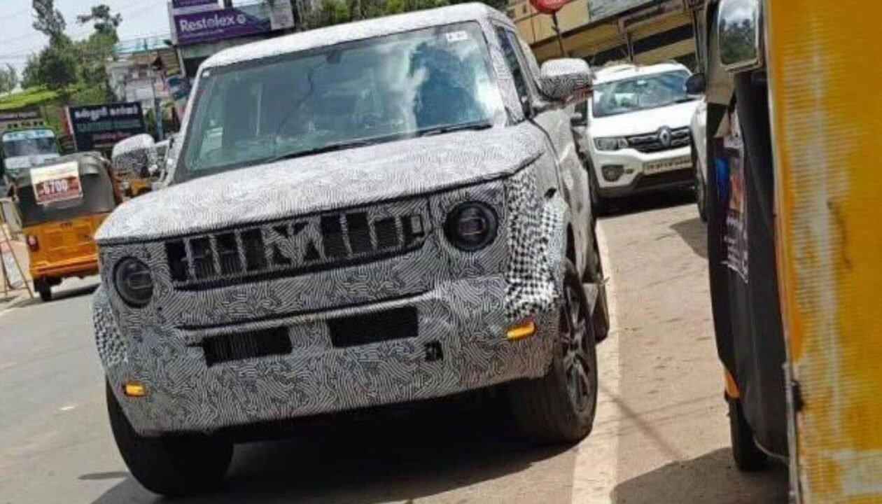 New-Gen-Mahindra-Bolero-Neo-Spied (2)