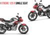 Hero Xtreme 125R Single seat