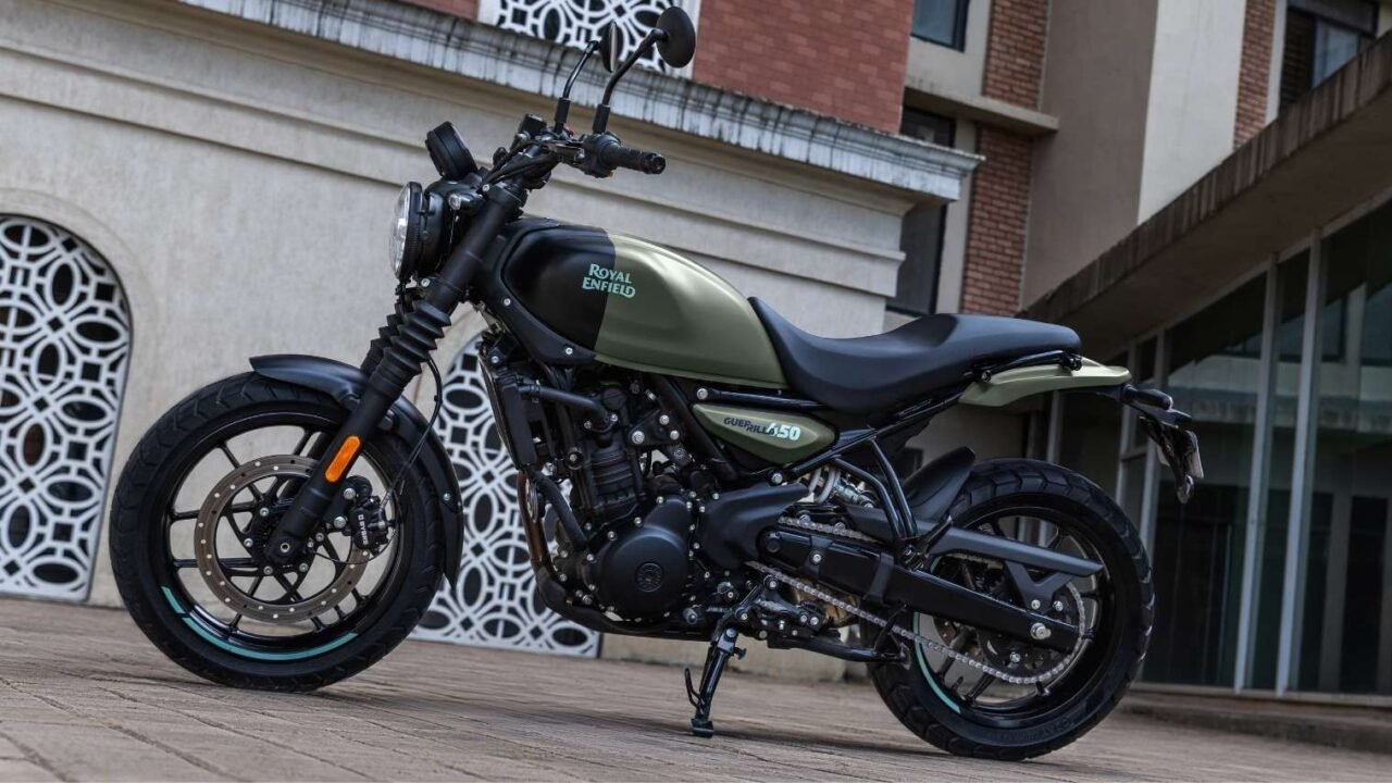 Royal Enfield Guerrilla 450 Shadow Ash (1)