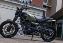Royal Enfield Guerrilla 450 Shadow Ash (1)