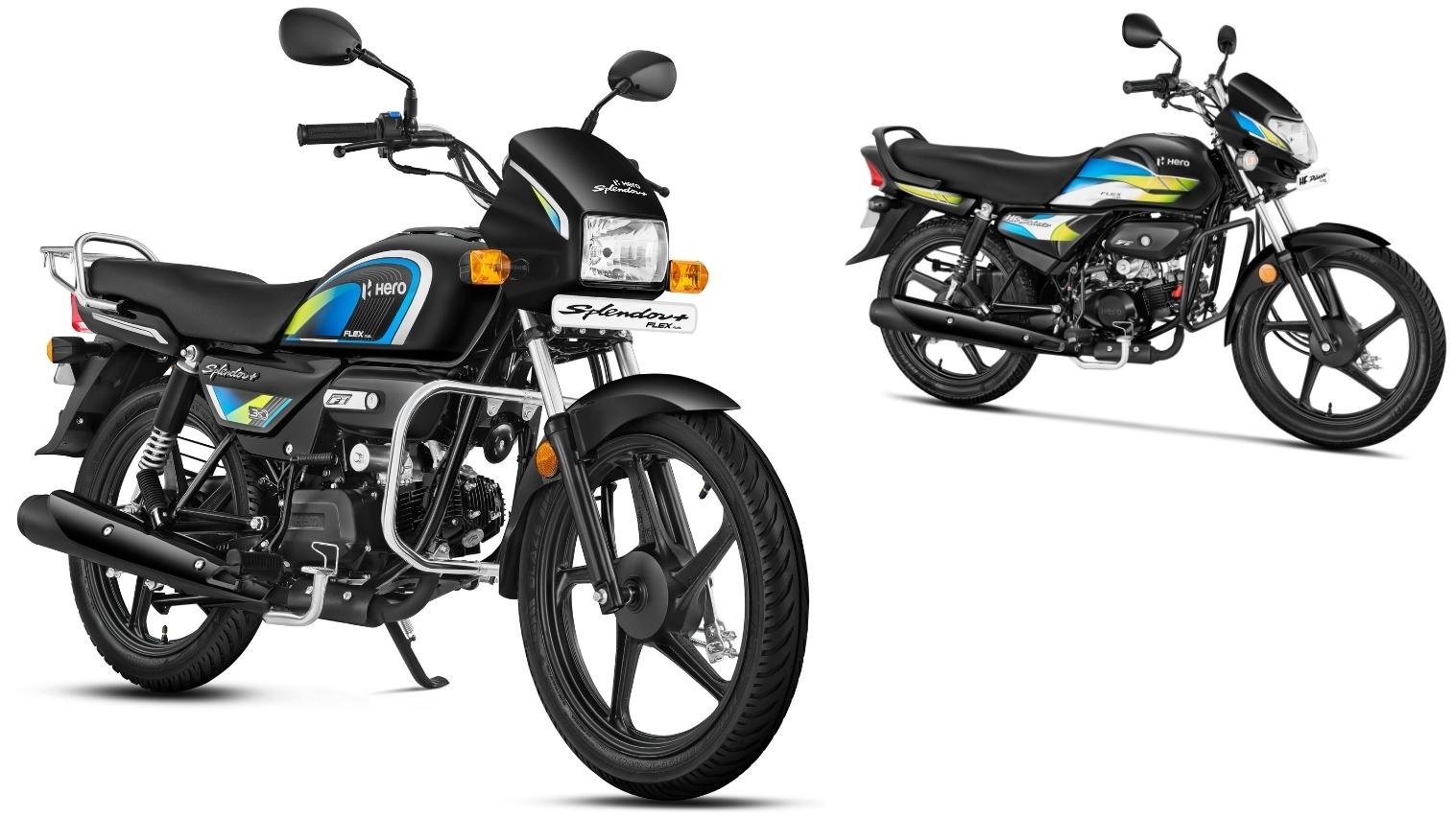 Hero Splendor And HF Flex Fuel
