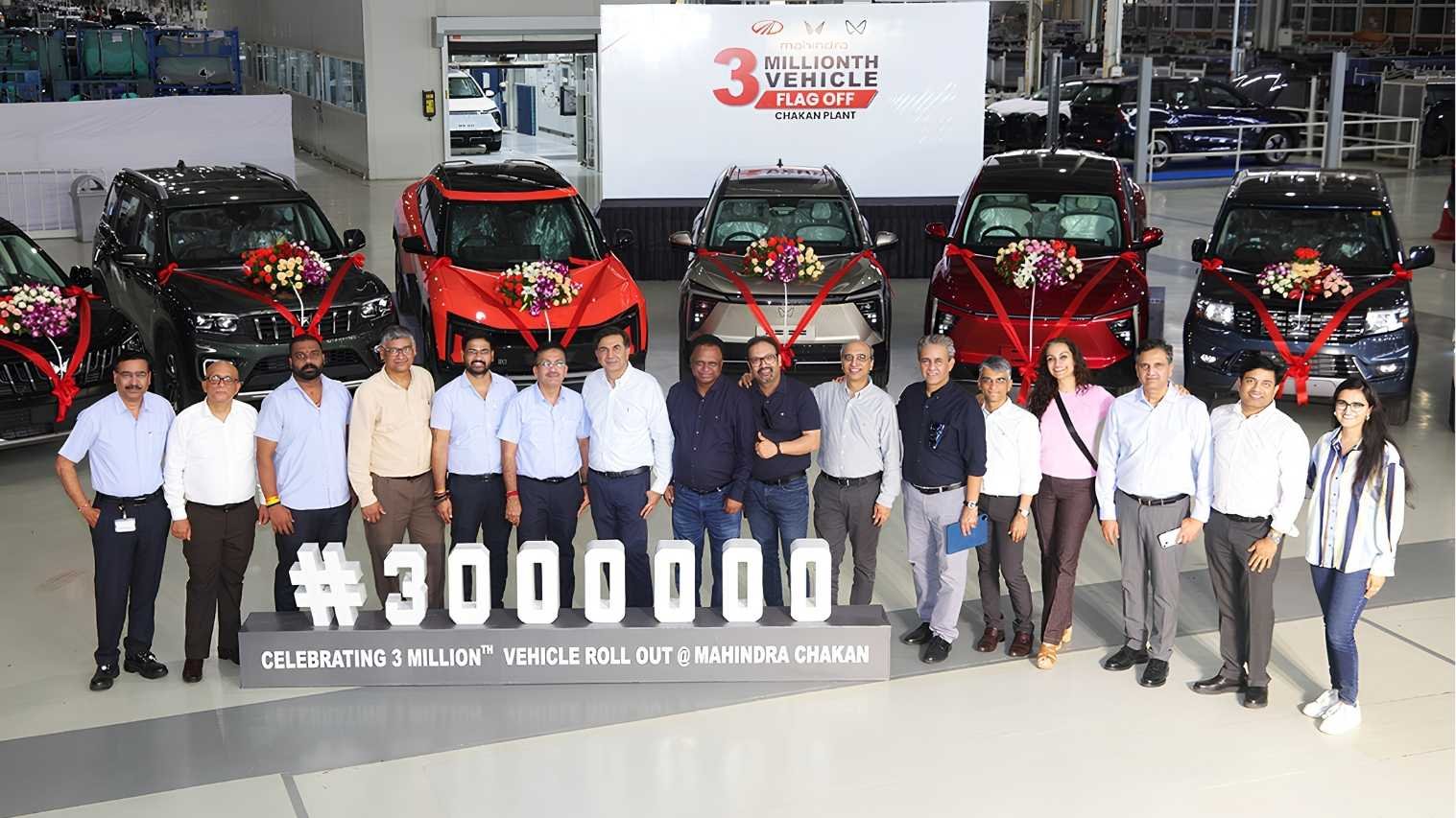 Mahindra 3 million production