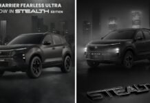 Tata Harrier & Safari Stealth Edition