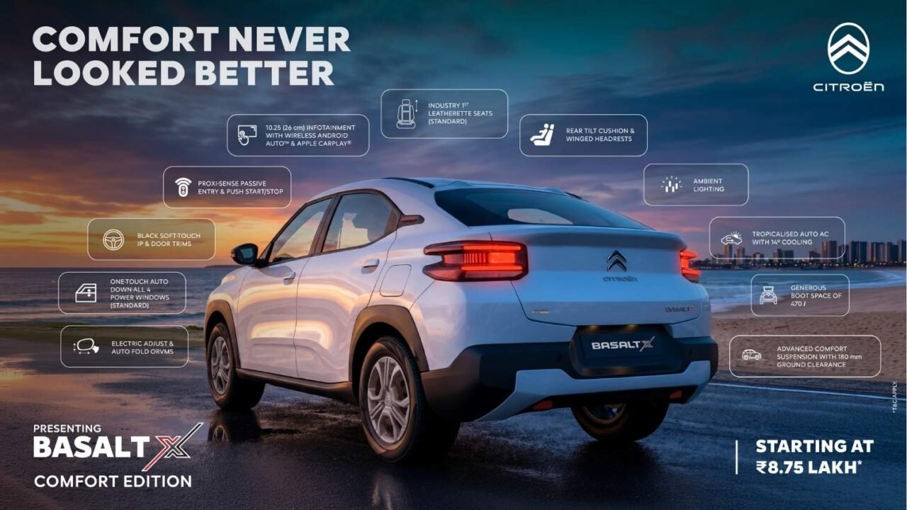 citroen basalt comfort edition
