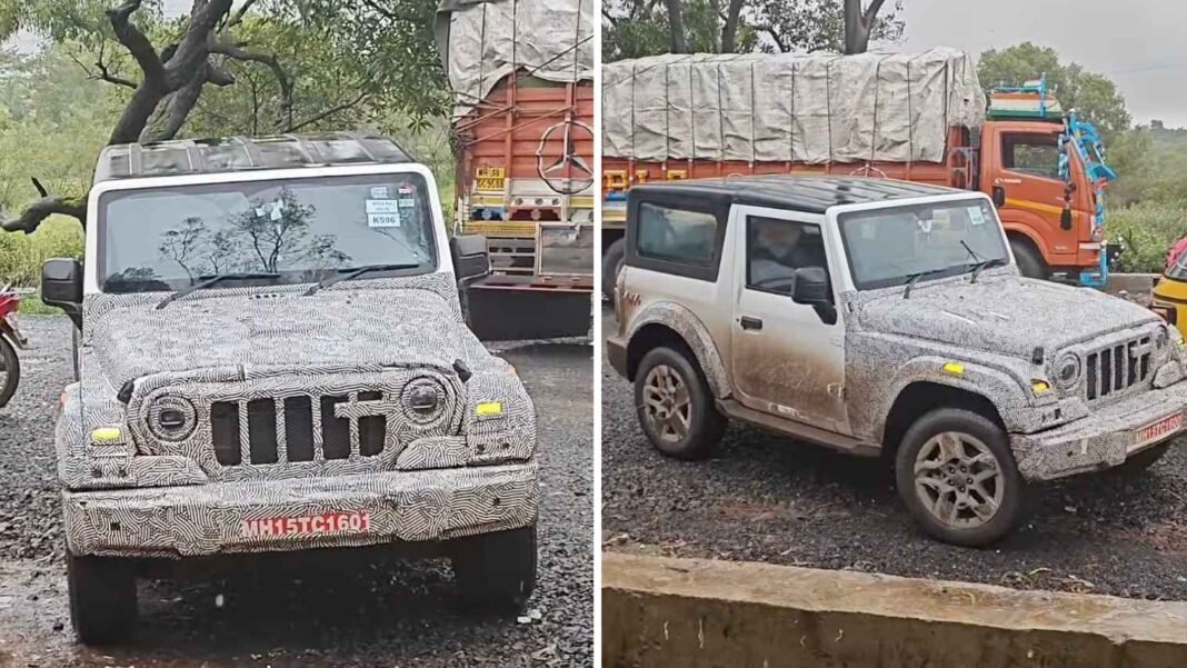 Mahindra Thar 3 Door Facelift