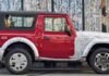 Thar 3 door Facelift