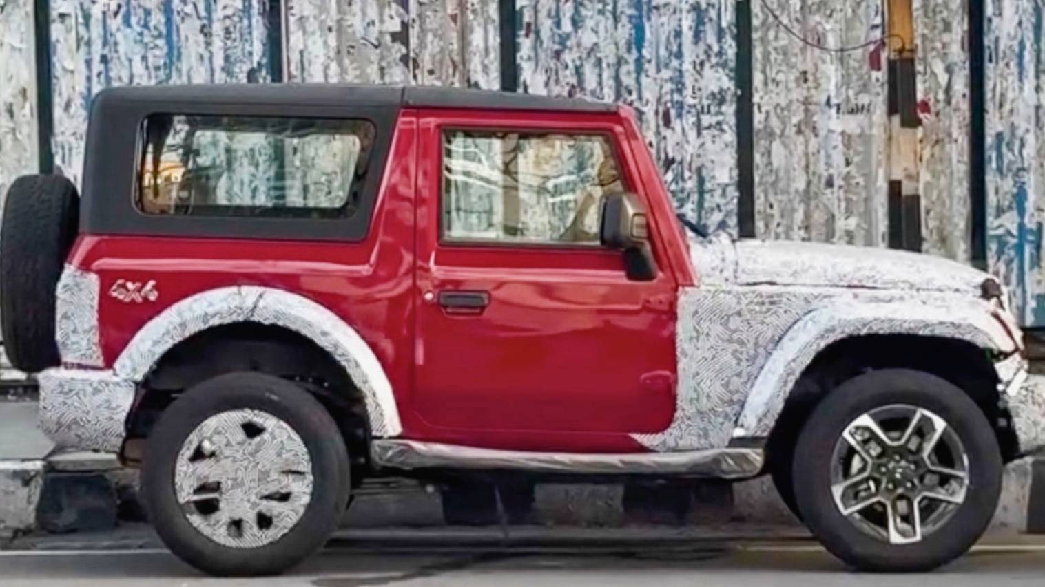 Thar 3 door Facelift